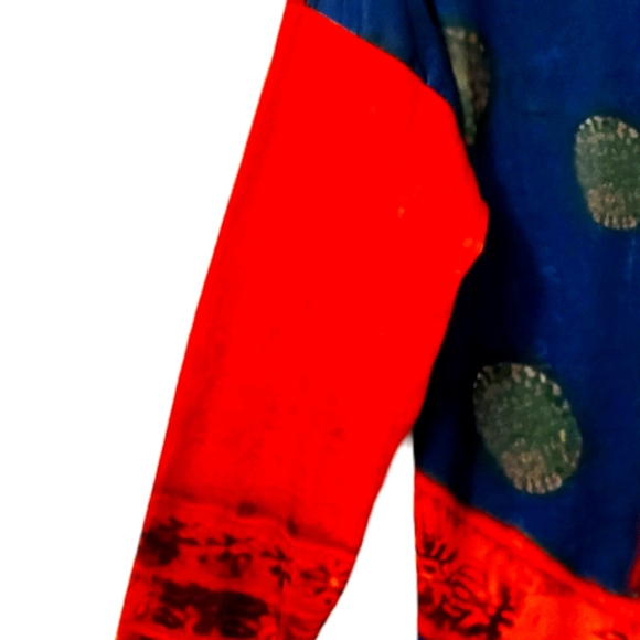 Fashion Concept women’s medium colorful deco print pullover blouse. NWT - Picture 8 of 8